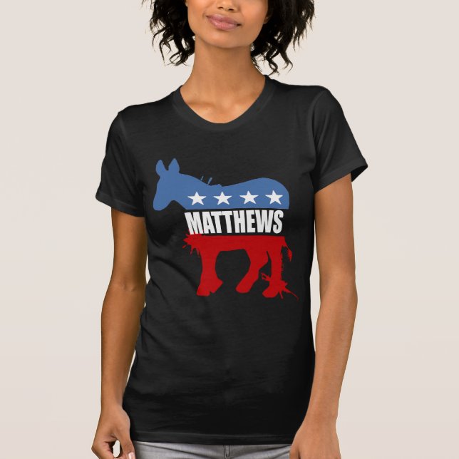 MATTHEWS-valet utrustar Tee Shirt (Framsida)