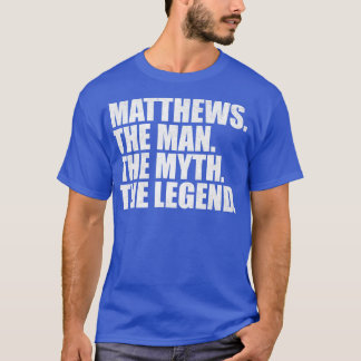 MatthewsMatthews-familjen namn Matthews efternamn  T Shirt