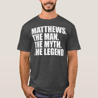 MatthewsMatthews-familjen namn Matthews efternamn  T Shirt