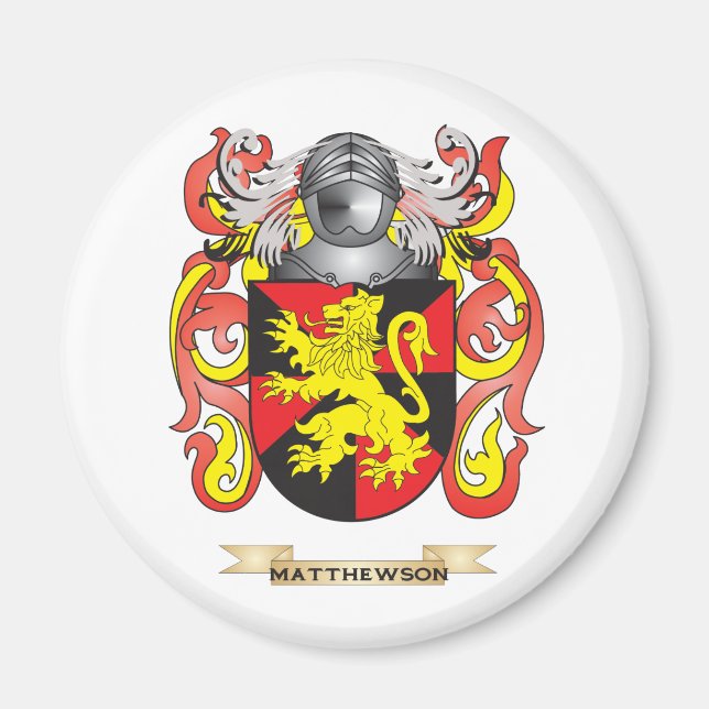 Matthewson Jackar av Arm (Familjevila) Magnet (Framsidan)