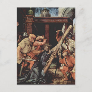 Matthias Grünewald- Kristus som bär Kor Vykort