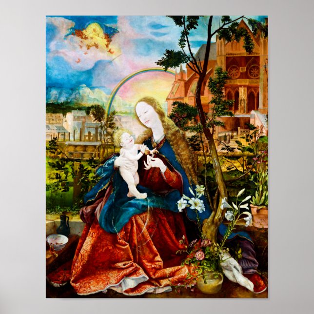 Matthias Grunewald: Stuppach Madonna Poster (Framsidan)
