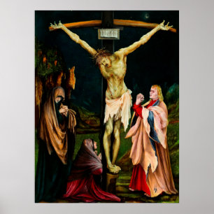 Matthias Grunewald: The Small Crucifixion Poster