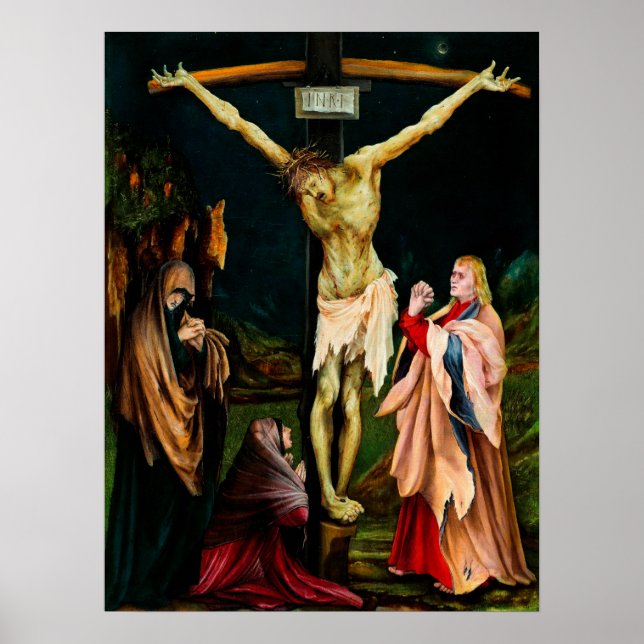Matthias Grunewald: The Small Crucifixion Poster (Framsidan)