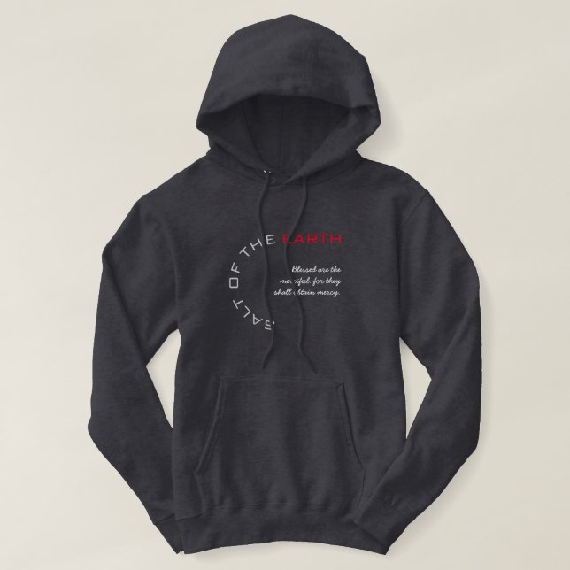 Matthieu 5 7 hoodie (Design framsida)