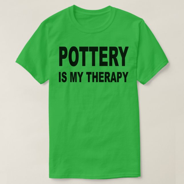 Matti är min terapeutiska potterie älskare gåvor l t shirt (Design framsida)