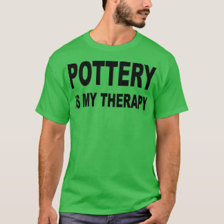 Matti är min terapeutiska potterie älskare gåvor l t shirt
