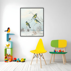 Matti Karppanen, fågelkonst Poster