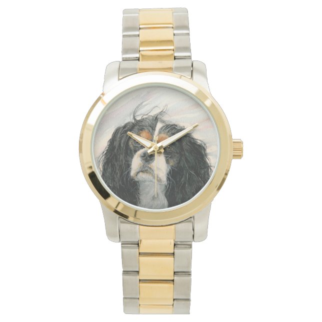 Mattie the Cavalier Kung Charles Spain Armbandsur (Framsida)