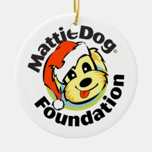 MattieDog prydnad Julgransprydnad Keramik