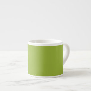  Måttlig kalkgrön (solid färg) gult- grönt Espressomugg
