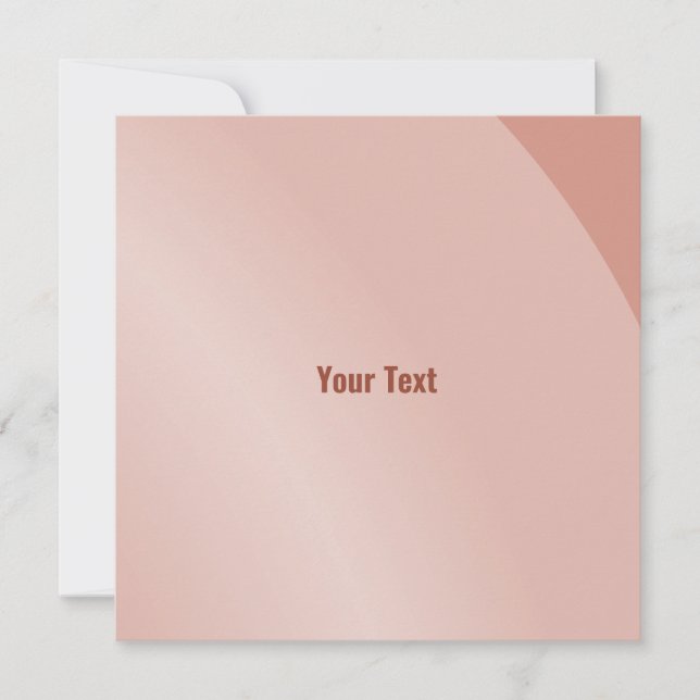 Måttlig lax modern skuggad QR-kod Kort (Framsida)