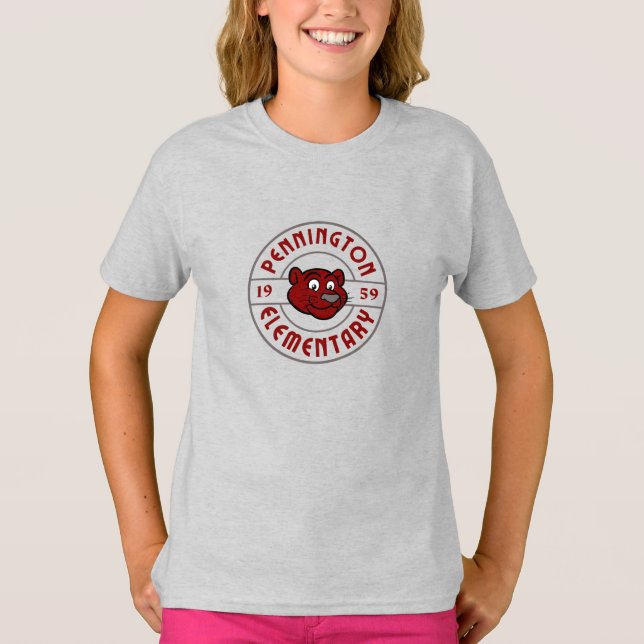 Måttlig Logotyp för storlekssorterad konsthändelse T Shirt (Framsida)