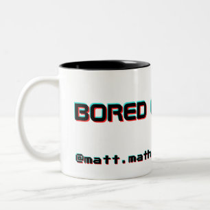 Mattmath Bored Ingenjör TikTok Mugg