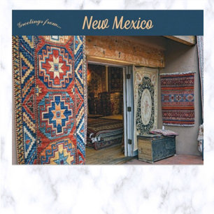 Mattor i Santa Fe New mexico Vykort