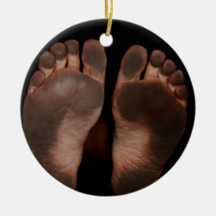 MÅTTSMÄTT JULGRANSPRYDNAD KERAMIK