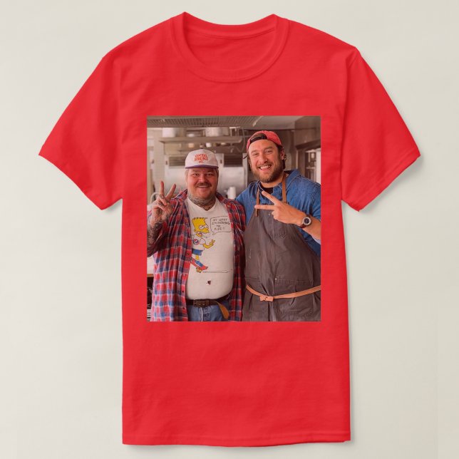 Matty Matheson amp Brad Leone T Shirt (Design framsida)
