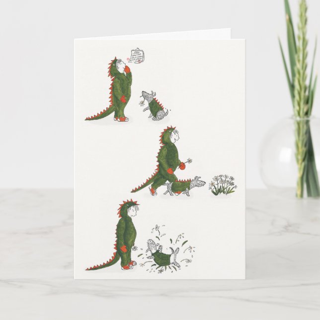 Matty och Ty Mors dag-kort Kort (Framsida)