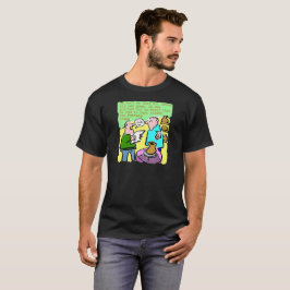 Mature Student läser en Dikt i posteriklassen T Shirt