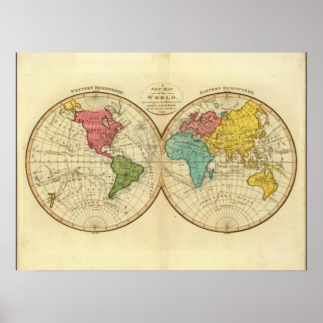 Mature World Map 7_Kartor of Antiquity Poster (Framsidan)