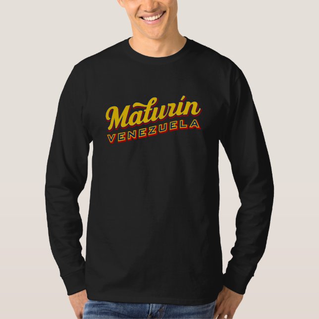 Maturín Venezuela T Shirt (Framsida)