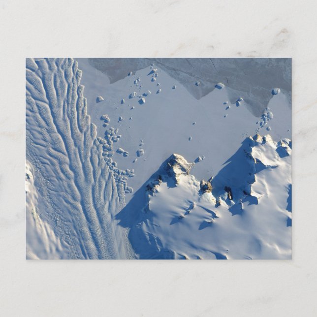 Matusevich Glacier, Antarctica vycard Vykort (Framsida)