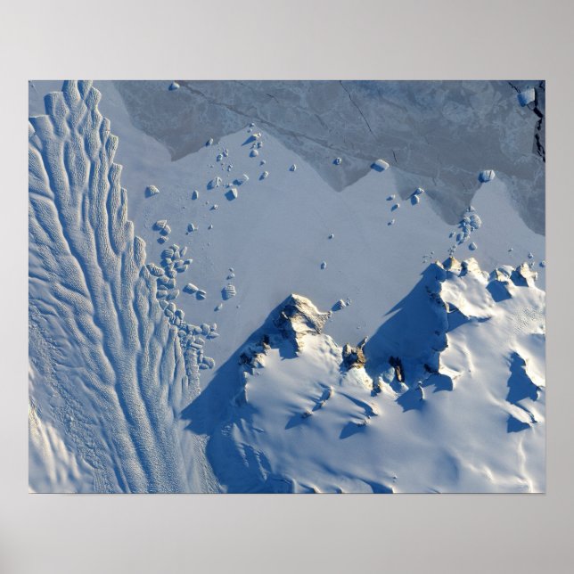 Matusevich Glacier, Antarktis Poster (Framsidan)