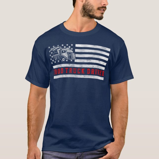 Matvagn Mat Grill flicka T Shirt (Framsida)