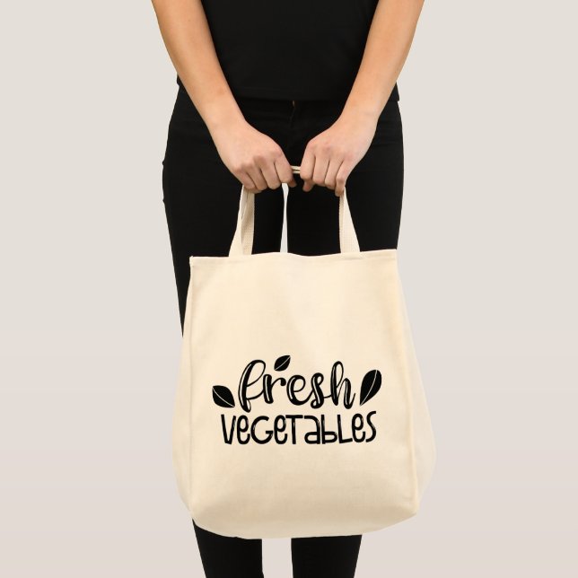 Matvaror Citat Tote Väska  (Framsida (produkt))