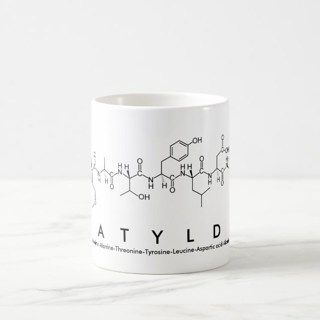 Matylda peptide namn mugg (Center)
