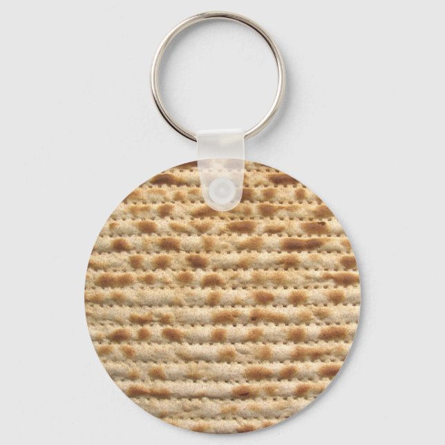 Matzah biscuit flatbröd nyckelring (Framsida)