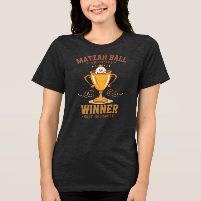 Matzah Bull Soppa Älskare T Shirt (Framsida)