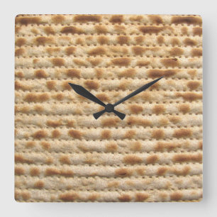 Matzah Fyrkantig Klocka