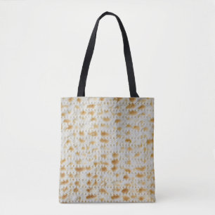 Matzah Magnified Passover 2021 Tote Bag Tygkasse