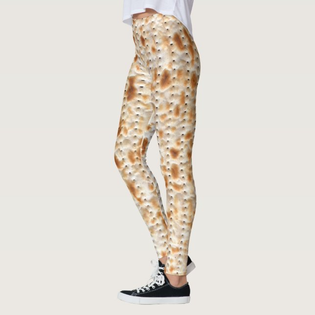 Matzah Magnified Passover Leggings (Vänster)