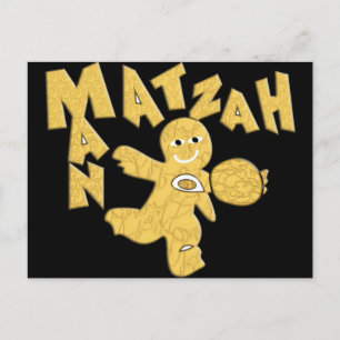 Matzah Man Vykort