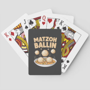 Matzo Baller Hanukkah Food Jewish Culture Casinokort