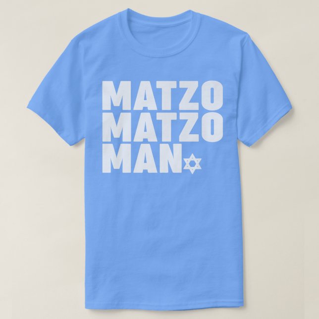 Matzo Matzo Man T Shirt (Design framsida)