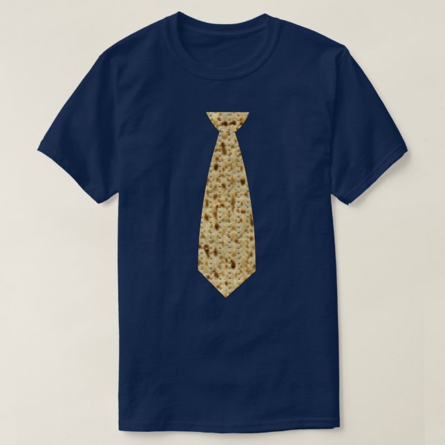 Matzo Passover Tie T-shirt (Design framsida)