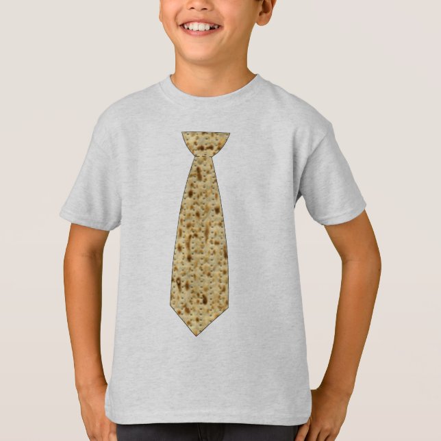 Matzo Passover Tie Tee Shirt (Framsida)