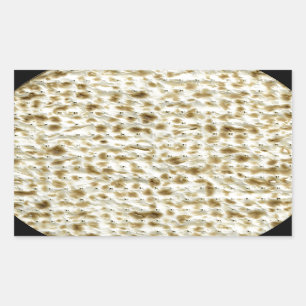 Matzoh Rektangulärt Klistermärke
