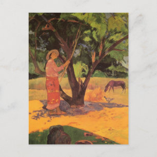 "Mau Taporo" - Paul Gauguin Vykort
