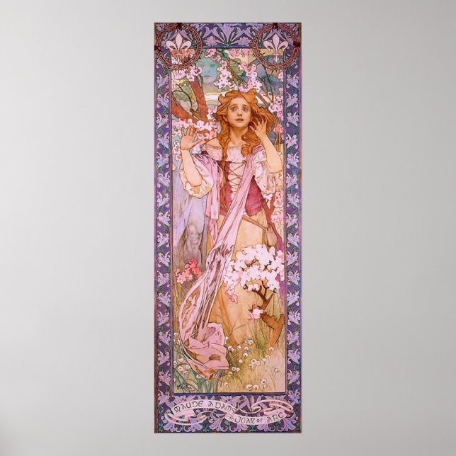 Maud Adams as Joan of Arc Poster (Framsidan)