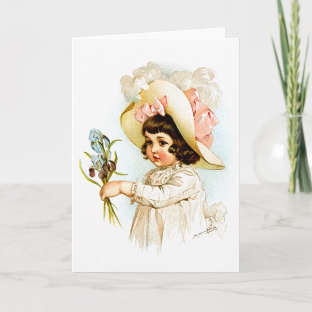 Maud Humphrey: Franskt barn Kort (Framsida)