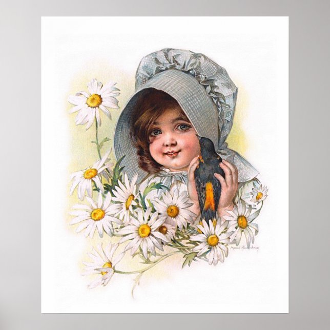 Maud Humphreys Daisy Girl Poster (Framsidan)