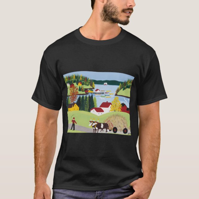 Maud Lewis T Shirt (Framsida)