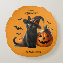 Maude Halloween Rund Kudde