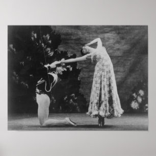 Maude Lloyd och Hugh Laing Poster