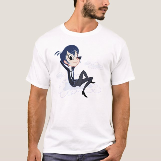 Maude Macher på ett moln T-shirt (Framsida)