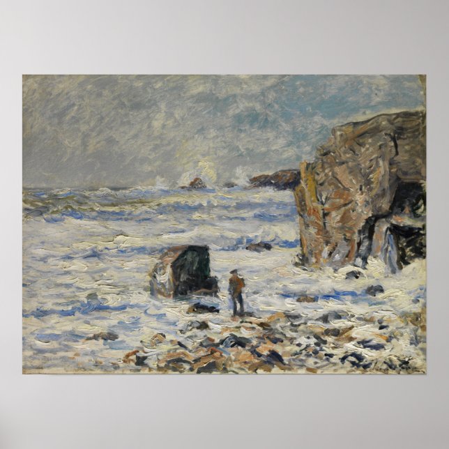 Maufra - Bretagne-kusten Poster (Framsidan)